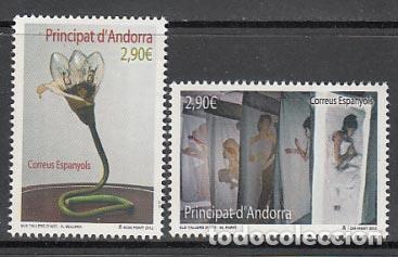 Sellos: Andorra Espa&ntilde;ola Correo 2012 Edifil 396/7 ** Mnh