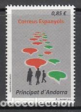 Sellos: Andorra Espa&ntilde;ola Correo 2012 Edifil 398 ** Mnh