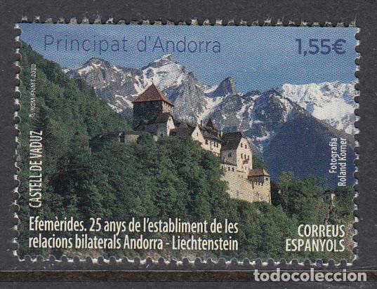 Sellos: Andorra Espa&ntilde;ola Correo 2020 Edifil 502 ** Mnh Efem&eacute;rides