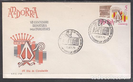 Sellos: Andorra Espa&ntilde;ola Sobres 1&ordm; D&iacute;a 1978 Edifil 119