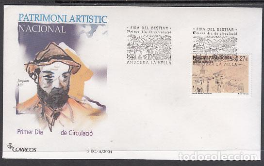 Sellos: Andorra Espa&ntilde;ola Sobres 1&ordm; D&iacute;a 2004 Edifil 315