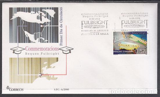 Sellos: Andorra Espa&ntilde;ola Sobres 1&ordm; D&iacute;a 2006 Edifil 340
