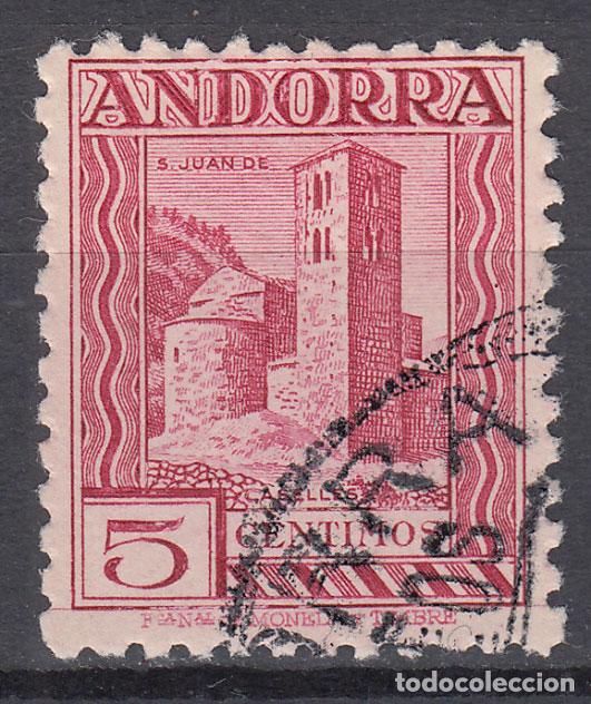 Sellos: Andorra Espa&ntilde;ola Sueltos 1931 Edifil 16d dentado 11&frac12; usado