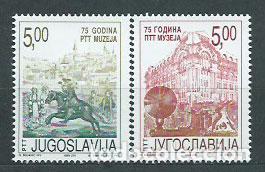 Selos: Yugoslavia - Correo 1998 Yvert 2747/8 ** Mnh