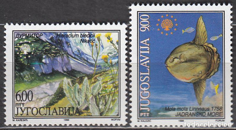 Selos: Yugoslavia - Correo 1998 Yvert 2718/19 ** Mnh Protecci&oacute;n de la Naturaleza