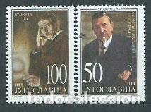 Sellos: Yugoslavia - Correo 2001 Yvert 2876/7 ** Mnh Personajes