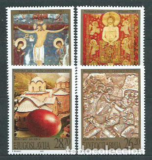 Sellos: Yugoslavia - Correo 2002 Yvert 2910/3 ** Mnh Pascuas