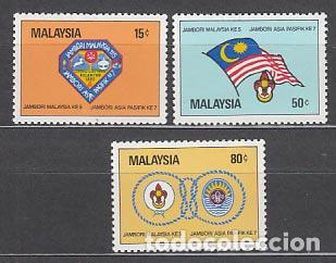 Sellos: Malaysia - Correo Yvert 248/50 ** Mnh Scoutismo