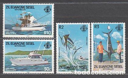 Selos: Zil Eloigne Sesel Correo Yvert 97/100 ** Mnh