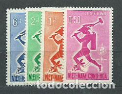 Selos: Vietnam del Sur - Correo Yvert 188/91 ** Mnh Medicina