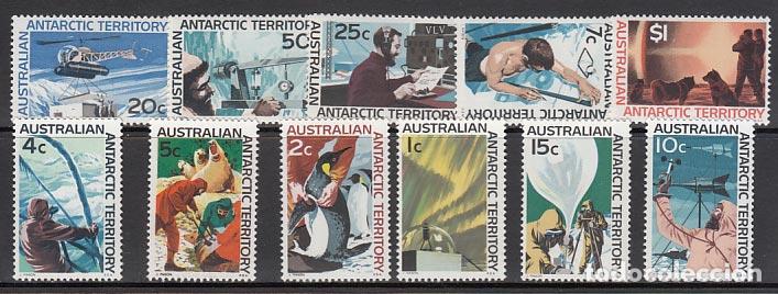 Selos: Australia Artantica - Correo Yvert 8/18 ** Mnh