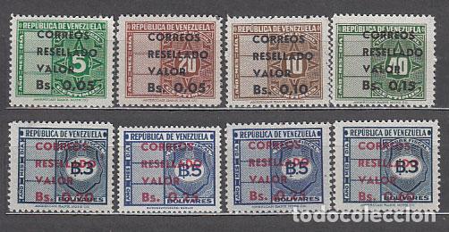 Selos: Venezuela - Correo 1965 Yvert 718/25 ** Mnh