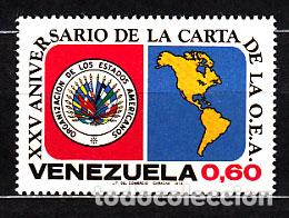 Selos: Venezuela - Correo 1973 Yvert 876 ** Mnh