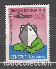 Selos: Venezuela - Correo 1973 Yvert 885 ** Mnh Barco
