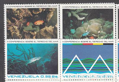Selos: Venezuela - Correo 1974 Yvert 927/30 ** Mnh