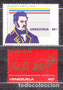Selos: Venezuela - Correo 1976 Yvert 964/5 ** Mnh