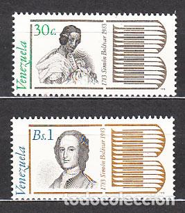 Selos: Venezuela - Correo 1978 Yvert 1028/9 ** Mnh Personaje