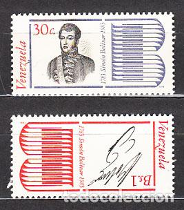 Selos: Venezuela - Correo 1979 Yvert 1052/3 ** Mnh Personaje