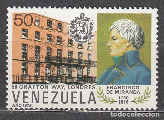 Selos: Venezuela Correo 1979 Yvert 1056 ** Mnh Casa de Francisco de Miranda