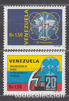 Selos: Venezuela - Correo 1980 Yvert 1082/3 ** Mnh