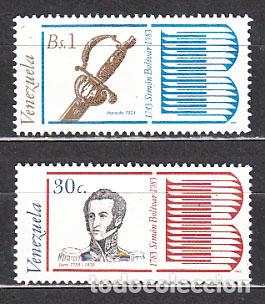Selos: Venezuela - Correo 1983 Yvert 1128/9 ** Mnh