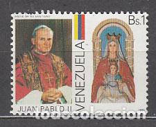 Selos: Venezuela - Correo 1985 Yvert 1164 ** Mnh Personaje. Papa Juan Pablo II