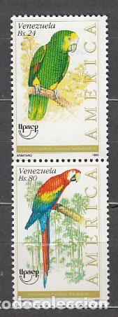 Selos: Venezuela - Correo 1993 Yvert 1644/5 ** Mnh Upaep. Aves