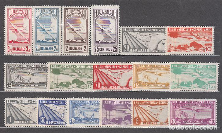 Selos: Venezuela - Aereo Yvert 47/63 * Mh Aviones