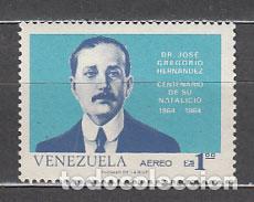 Francobolli: Venezuela - Aereo Yvert 890 ** Mnh Personaje