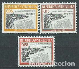 Francobolli: Venezuela - Aereo Yvert 704/706 * Mh