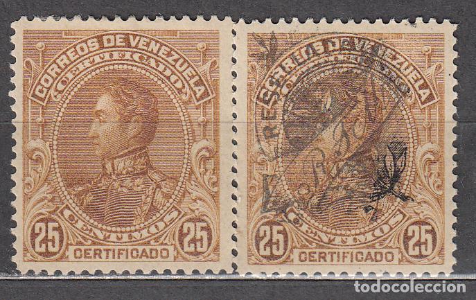 Francobolli: Venezuela Certificado Yvert 1/2 * Mh Bolivar