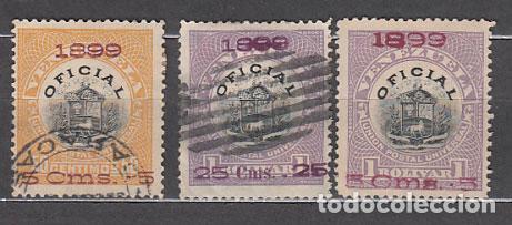 Francobolli: Venezuela - Servicio Yvert 6/9 usado Falta n&ordm; 8