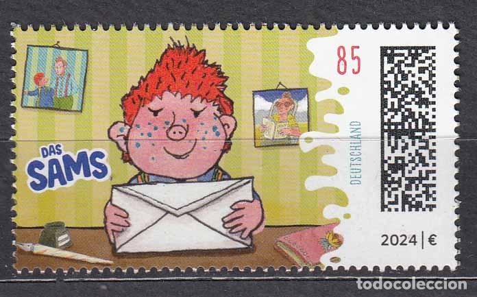 Francobolli: Alemania Federal Correo 2024 Yvert 3617 ** Mnh Sams Heroes de la Infancia
