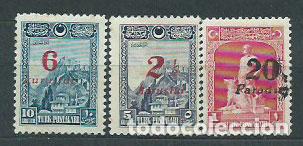 Francobolli: Turquia - Correo 1929 Yvert 741/3 (*) Mng