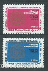 Francobolli: Turquia - Correo 1970 Yvert 1966/7 ** Mnh