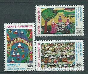 Francobolli: Turquia - Correo 1976 Yvert 2157/9 ** Mnh