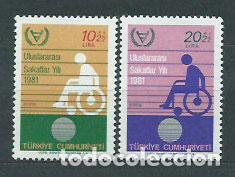 Francobolli: Turquia - Correo 1981 Yvert 2311/2 ** Mnh