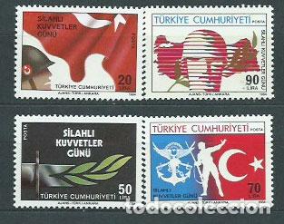 Francobolli: Turquia - Correo 1984 Yvert 2445/8 ** Mnh