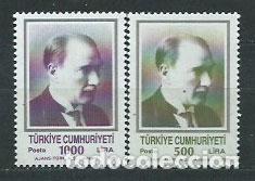 Francobolli: Turquia - Correo 1990 Yvert 2652/3 ** Mnh Ataturk
