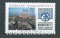 Francobolli: Turquia - Correo 1996 Yvert 2822 ** Mnh Estambul