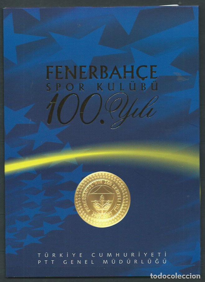 Selos: Turquia - Correo 2007 Yvert 3287/8+H.44+45+ sobres 1&ordm; d&iacute;a - Carnet ** Mnh