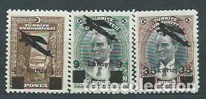Selos: Turquia - Aereo Yvert 9/11 ** Mnh