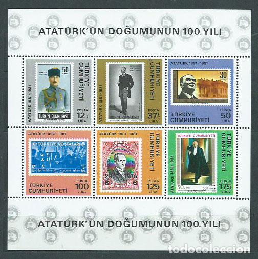 Francobolli: Turquia - Hojas Yvert 21 ** Mnh