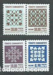 Francobolli: Turquia - Servicio Yvert 210/3 ** Mnh