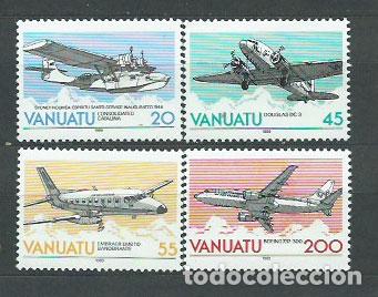 Francobolli: Vanuatu - Correo Yvert 826/9 ** Mnh Avi&oacute;n
