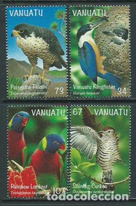 Timbres: Vanuatu - Correo Yvert 1069/72 ** Mnh Fauna aves
