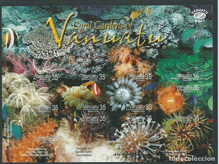 Francobolli: Vanuatu - Correo Yvert 1214/25 ** Mnh Fauna marina