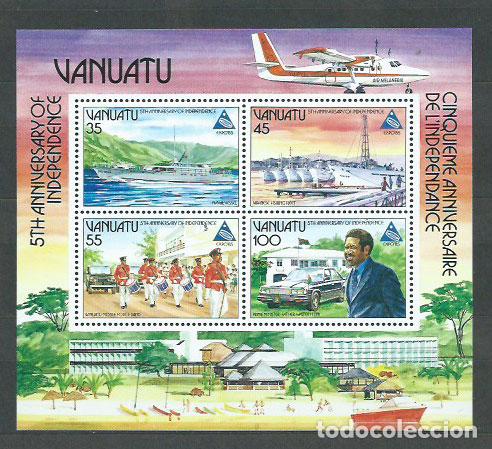 Francobolli: Vanuatu - Hojas Yvert 8 ** Mnh