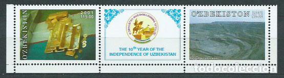 Francobolli: Uzbekistan - Correo Yvert 302/3 ** Mnh