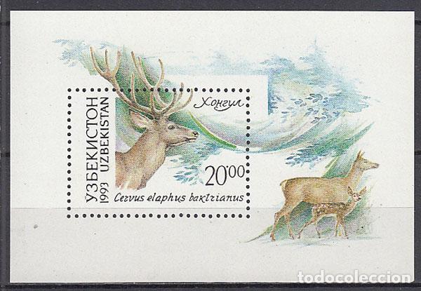 Francobolli: Uzbekistan - Hojas Yvert 1 ** Mnh Fauna
